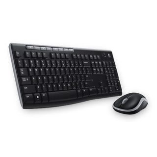Clavier et souris sans fil - Logitech - MK270 - Noir - RF sans fil - Hébreu