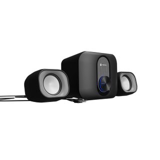 Enceintes 2.1 - NATEC - PUG - 11W - Noir - Subwoofer intégré