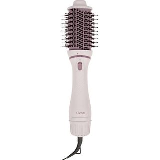 Livoo DOS211 - Brosse Soufflante 2-en-1 et Sèche-Cheveux 1200 W - Revêtement Céramique - Violet