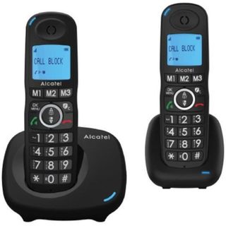 Téléphone sans fil - ALCATEL - Dect Xl535 Duo - Noir - DECT - Utilisation domestique