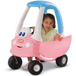 Cozy Coupe® - Little Tikes - Princesse - Portes Klaxon et Plancher à retirer - Dès 18 mois