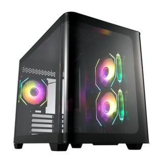 FSP Boîtier Mini-Tour - FSP - GEH Mini S380-BA - - Micro-ATX/Mini-ITX - Circulation dair optimisée