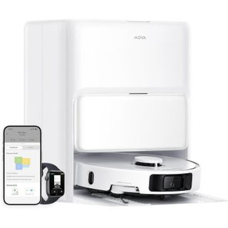 MOVA P50 Ultra - Robot Aspirateur Laveur avec Station - 19 000 Pa - Nettoyage des coins aux bords