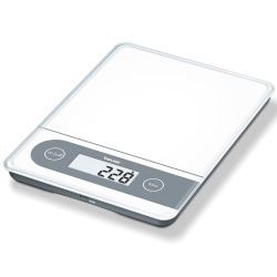 Balance de cuisine électronique Beurer KS59 XXL - Blanc - Portée 20 kg - Graduation 1 g