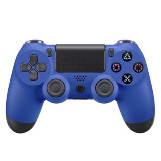 Manette de jeu - RIFF - DualShock 4 v2 - Sans fil - Bluetooth - Vibration - Bleu