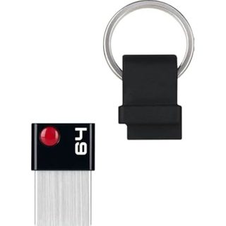 Clé USB - EMTEC - Nano Ring T100 - 64 Go - USB 3.2 - 180 Mo/s (lecture)
