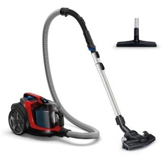 Aspirateur sans sac - PHILIPS - FC9729/09 - Série 7000 Power pro Expert - 900W - PowerCyclone 8 - Rouge