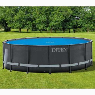 Intex Couverture solaire de piscine ronde 488 cm couverture pour piscine bâche de piscine couvertures pour piscines 3202853