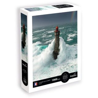 Puzzle - SENTOSPHERE - Calypto - 1000 pièces - Le Phare de la Jument - Bretagne - Toucher soyeux - Dès 9 ans
