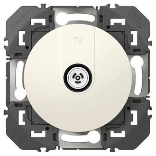 Prise TV - LEGRAND - Dooxie - Simple - Blanc - Asymétrique