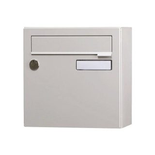 Boîte aux lettres - RENZ - Interval - 1 porte - Acier - Gris
