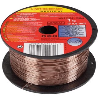 Fil à souder - ROTHENBERGER - Acier et cuivre - Ø08 mm - 1 kg