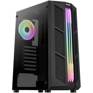 AeroCool boitier moyen tour atx aerocool prime rgb avec panneau vitré