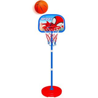 Marvel Panier de basket enfant SPIDEY sur pied ajustable de 122cm à 155 cm