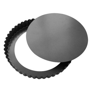 De Buyer Moule à tarte rond cannelé démontable 32cm 4706.32