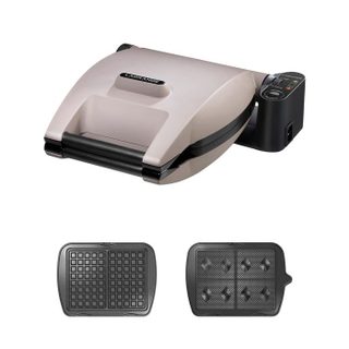 LAGRANGE Gaufrier Premium Gaufres® Plaques gaufres & gaufrettes Couleur Minéral 1200W 019232