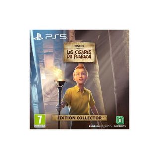Jeu - Microids - Tintin Reporter Les Cigares Du Pharaon - PS5 - Edition Collector - Blu-Ray