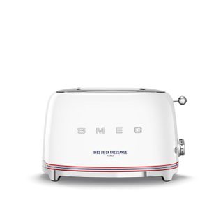 Grille pain 2 tranches blanc INES DE LA FRESSANGE - Smeg