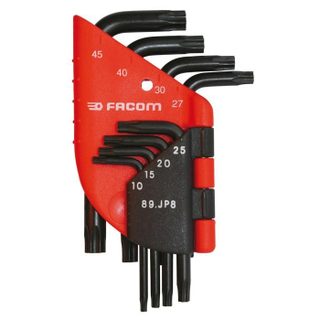 89.JP - Jeux de 6 clés mâles coudées Torx® en étui Facom 89.JP6