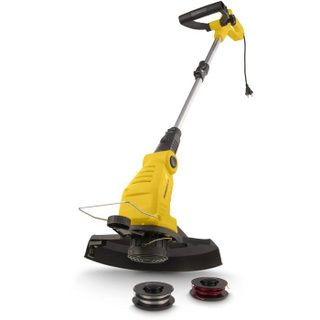 Coupe-bordure - POWERPLUS - 450 W - Ø 300 mm - Tête inclinable - Perche télescopique