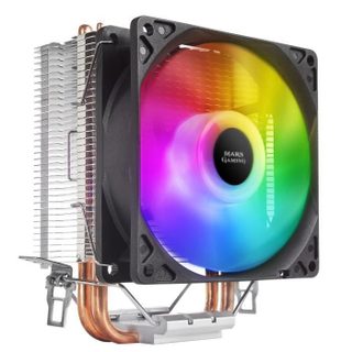 Mars Gaming Dissipateur CPU ARGB - Mars Gaming - MCPUARGB - TDP 130W - 2 heatpipes HCT - Radiateur haute densité
