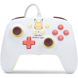 Manette de jeu - PowerA - Enhanced Wired Controller - Filaire - Jaune et noir - Compatible Nintendo Switch