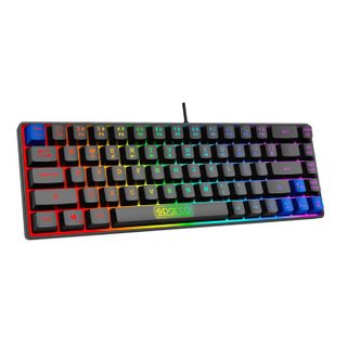 Clavier SPARCO MEMKEYBOARD GHOST SPKEYBWIRED - USB - Noir - Rétroéclairé - 38mm - 311mm - 498g