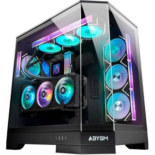 Gamer - ABYSM - Danube SAVA H600 - E-ATX - 3 Panneaux Verre Trempé - 4 Ventilateurs ARGB 120 mm