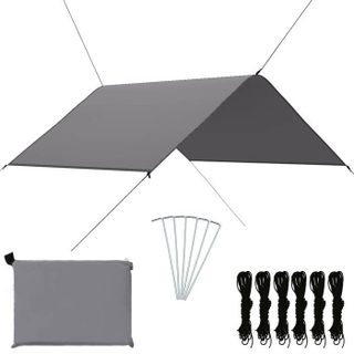 vidaXL Bâche dextérieur 3x285 m Gris 93053
