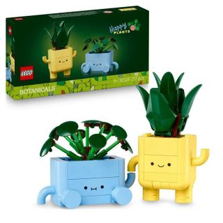 LEGO Botanicals 10349 Petites Plantes Souriantes - Jeu de Construction dès 9 ans