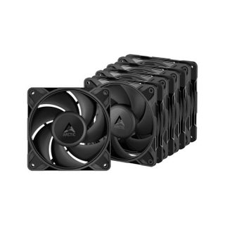 Arctic Ventiladores Suplementarios Arctic P12 PRO PWM PST Low Noise 120mm Negros Pack 5 unidades