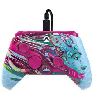 Manette filaire Pdp Rematch Glow Wired Advanced Android Dreams pour Xbox Series X S Xbox One et PC