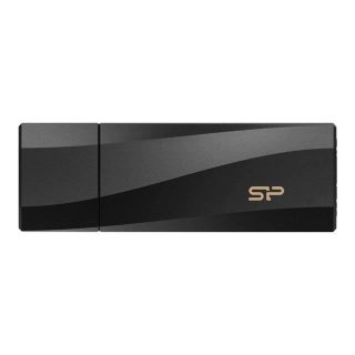 Clé USB - SILICON POWER - 64 Go - USB 3.2 - Chiffrement AES 256 bits - Noir