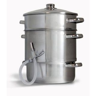 Marmite - BAUMALU - Extracteur jus 26 - Inox - Multi-usage - Grande capacité
