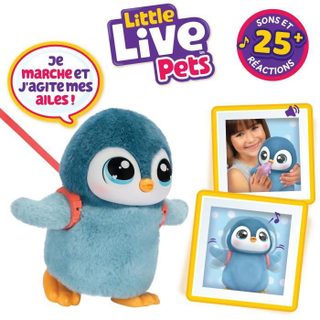 Mon Petit Pingouin - MOOSE TOYS - LITTLE LIVE PETS - Pingouin électronique interactif avec accessoires