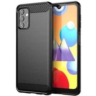 DLH - Coque de protection pour téléphone portable - silicone - noir - pour Samsung Galaxy A32