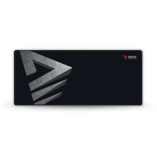 Tapis de souris de jeu - SAVIO - Precision Control - Noir Gris - 1000 mm x 500 mm - Antidérapant