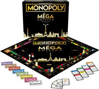 MONOPOLY Mega Paris - Jeu de société - WINNING MOVES - Dès 8 ans