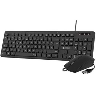 Combo Clavier et Souris - Subblim - CSSK01 - Silencieux - USB - Ergonomique