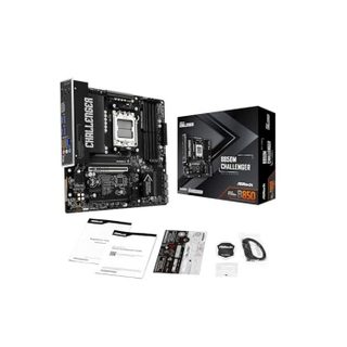 ASRock B850M Challenger Socket AM5 Micro-ATX B850 Prend en Charge AMD Ryzen 9000/8000/7000 Series DDR5 8000 Plus (OC) PCIe 5.0