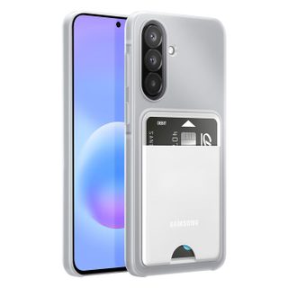 Coque - SAMSUNG - Galaxy A57 - Porte-cartes intégré - Polyuréthane souple - Bordures surélevées