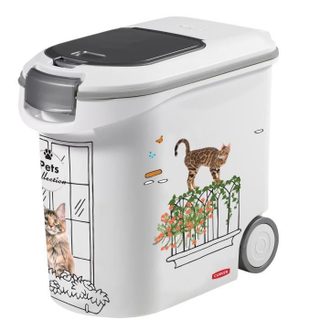 Curver Conteneur à croquettes - 35L/12 kg - PETS COLLECTION - Pour chat