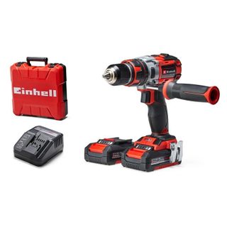 Einhell Professional Perceuse Visseuse à percussion sans fil TP-CD 18 Li-i BL PXC (18V) Livré avec 2 Batteries 2 0Ah et Chargeur