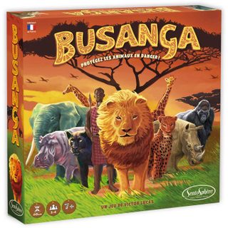 Jeu de société - SENTOSPHERE - Busunga - Sauve les 8 espèces en voie de disparition - Dès 7 ans