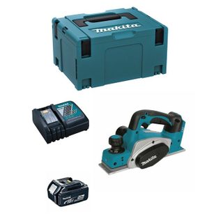 Rabot MAKITA DKP180RTJ1 (1 x 5 0 Ah + DC18RC + MAKPAC 3)