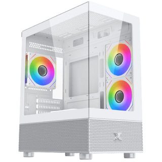 XIGMATEK sans alimentation - XIGMATEK - Alphard M Arctic - Mini tour - Format M-ATX - 4x120mm A-RGB -