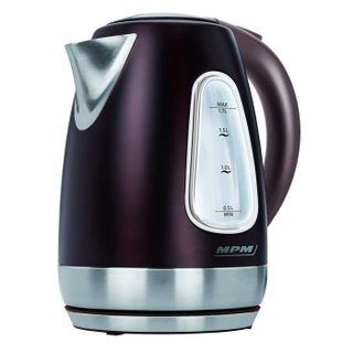PM Company MCZ-55/B1 - COMMUTATEUR KVM - MPM MCZ-55 17L 2100W Marron/argent-Théière Électrique (50/60Hz)
