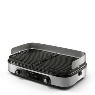 Philips Gril de table Plaques réversibles argent (HD6222/90)