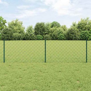 vidaXL Clôture avec poteau
