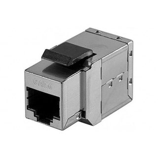 Adaptateur RJ45 femelle-femelle - MARQUE - CAT6 - Blindé - Interface RJ45 - Connexion Femelle/Femelle